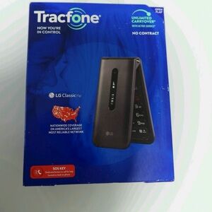 LG Classic Flip Phone - Black